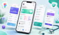 design a modern mobile app UI UX in figma