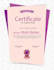 do certificate design, custom and diploma certificate