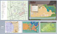 design a proximity and location amenities map illustration