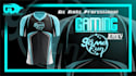 design custom sports and esports jersey sublimation design