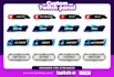 custom kong vector twitch panels buttons and profile pic for your stream