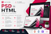 convert PSD sketch figma to responsive HTML website
