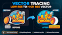 redraw and vectorize your old picture by illustrator