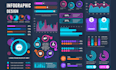design creative infographic flowchart, timeline and diagram in 12hrs
