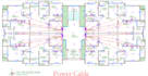design electrical drawing of floor plan in auto cad