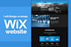 design, re design incredible wix website