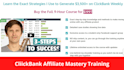 get you clickbank affiliate mastery training