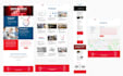 convert sketch, figma, psd, xd to html, with responsive css, bootstrap