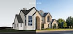 create hyper realistic US residential exterior rendering