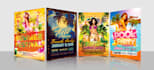 do spring break, summer, beach, party poster, and flyer