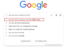 add your business to google search box suggestions