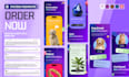 design app screenshots for the app store and google play