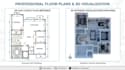 create professional 2d floor plan in autocad