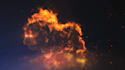 create awesome fire logo intro video