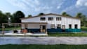 create barndominium and pole barn floor plan and visuals
