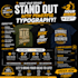 do typography t shirt design