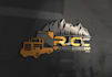 create real estate, construction, excavation logo