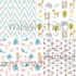 design repeat pattern for scarf design and baby products