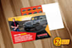 create unique post card, business card, banner, flyer design