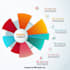 design infographic flow chart,diagram in 12 hours