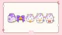 draw twitch custom sub, bit, cheer badges in cute style