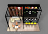do creative 3d stall design
