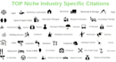 do niche industry specific and GEO specific citations