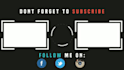 design custom youtube end screen, outro and opener