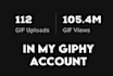 create animated GIF stickers for instagram stories, facebook and giphy
