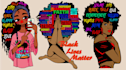 make trendy black african american t shirts design