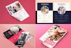 create flyer, brochure, trifold and wedding print element