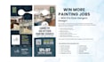 design lawn mowing, plumbing, hvac door hanger within 24 hours