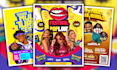 do comedy night, open mic, party, karaoke, event flyer