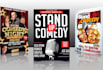 do comedy night, open mic, party, karaoke, event flyer