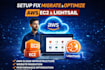 setup fix migrate optimize AWS ec2 s3 vpc rds lightsail