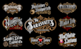 design retro vintage logo for business, tattoo barbershop