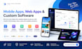 provide mobile app development, web app development by expert software developer