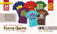 design custom printable trendy, funny, tshirt quotes