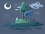 draw whimsical children book illustration