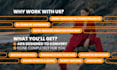 create highly converting facebook video ads for you