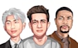 draw big head cartoon