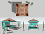 design banner, standee, tablecover and backdrop booth banner