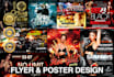 design a promotional poster for business, events, or marketing campaigns