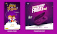 design unique  fitness, sports, party, biz flyers or brochure