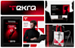 do brand logo design and branding kit with brand identity