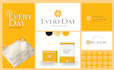design business logo, branding kit and brand identity
