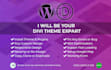 design wordpress website using elegant divi theme builder