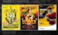 create professional event poster design, movie poster, film poster