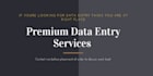 provide bulk data entry services in 6 hours