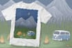 create colourful and playful t shirt design